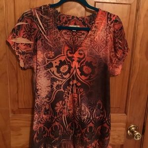 One World v-neck blouse